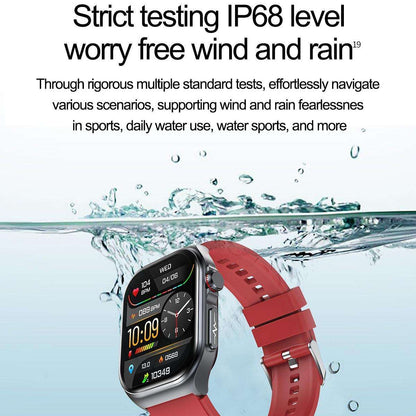 2.0" Smart Watch with Bluetooth Call | Fitness & Sleep Tracker Smart Watch Women Men 2.0 Display - Wate | Ectron Online