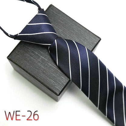 Men's Fashion Casual Zipper Suit Tie