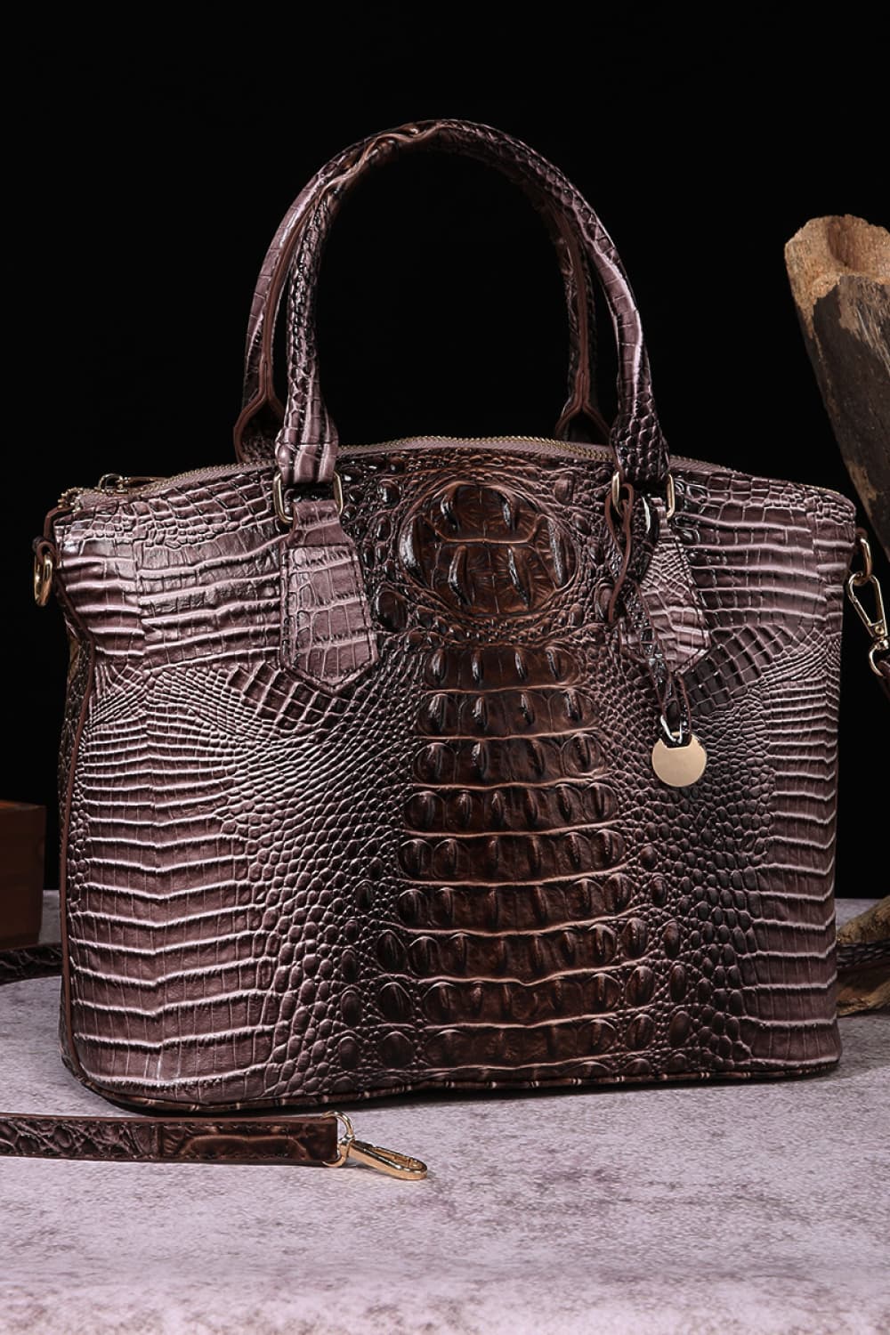 Gradient PU Leather Handbag Handbag | Ectron Online