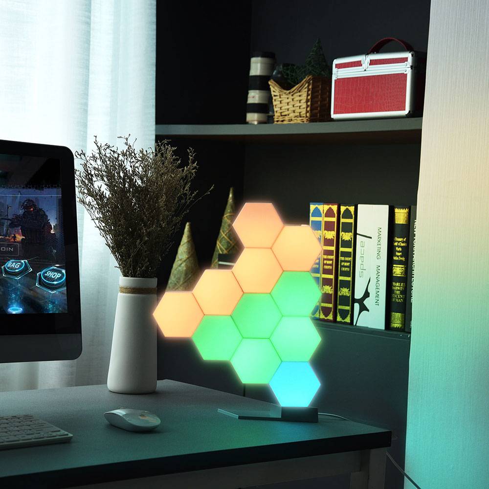 11-Pack Smart LED Lights - App Controlled RGB Lighting Kit