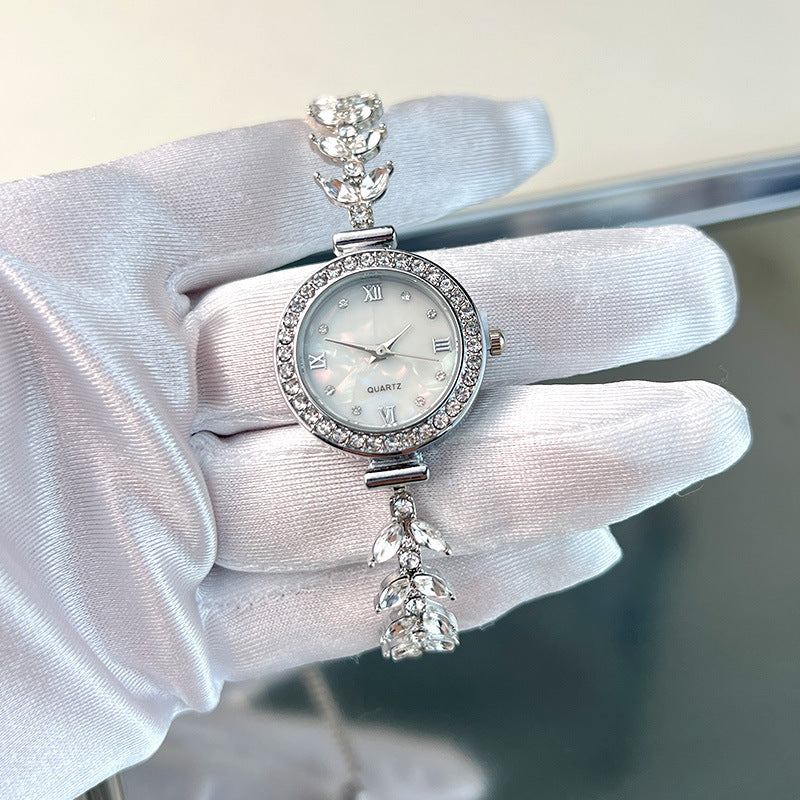 Luxury Adjustable Diamond Watch Affordable Luxury Diamond-embedded Free | Ectron Online