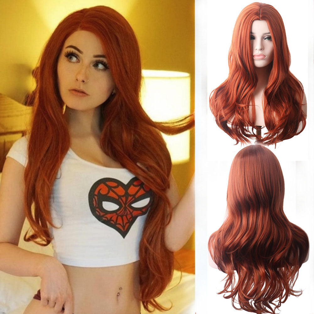 Universal Full-Head Long Curly Wig - Luxurious Volume Universal Wig Full-head Wig Medium And L | Ectron Online