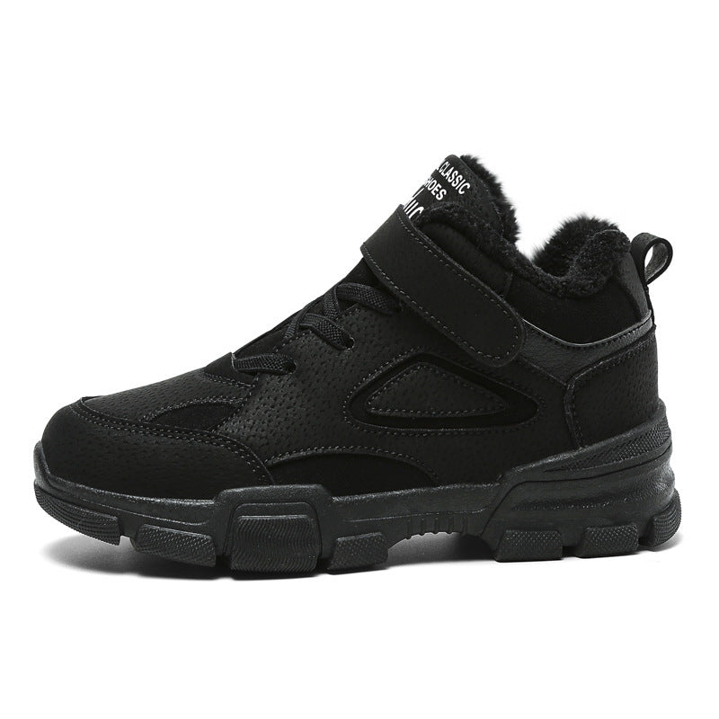 Children's Winter Cotton Warm Fleece Boots Children's Cotton Shoes Winter Warm And | Ectron Online
