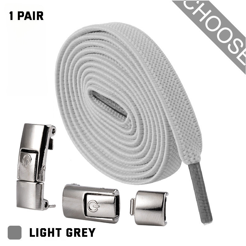 Press Lock Shoelaces Without Ties Elastic Laces Sneaker 8MM Widened Flat No Tie Shoe Laces Kids Shoelace For Shoes Press Lock Shoelaces Without Ties Elasti | Ectron Online