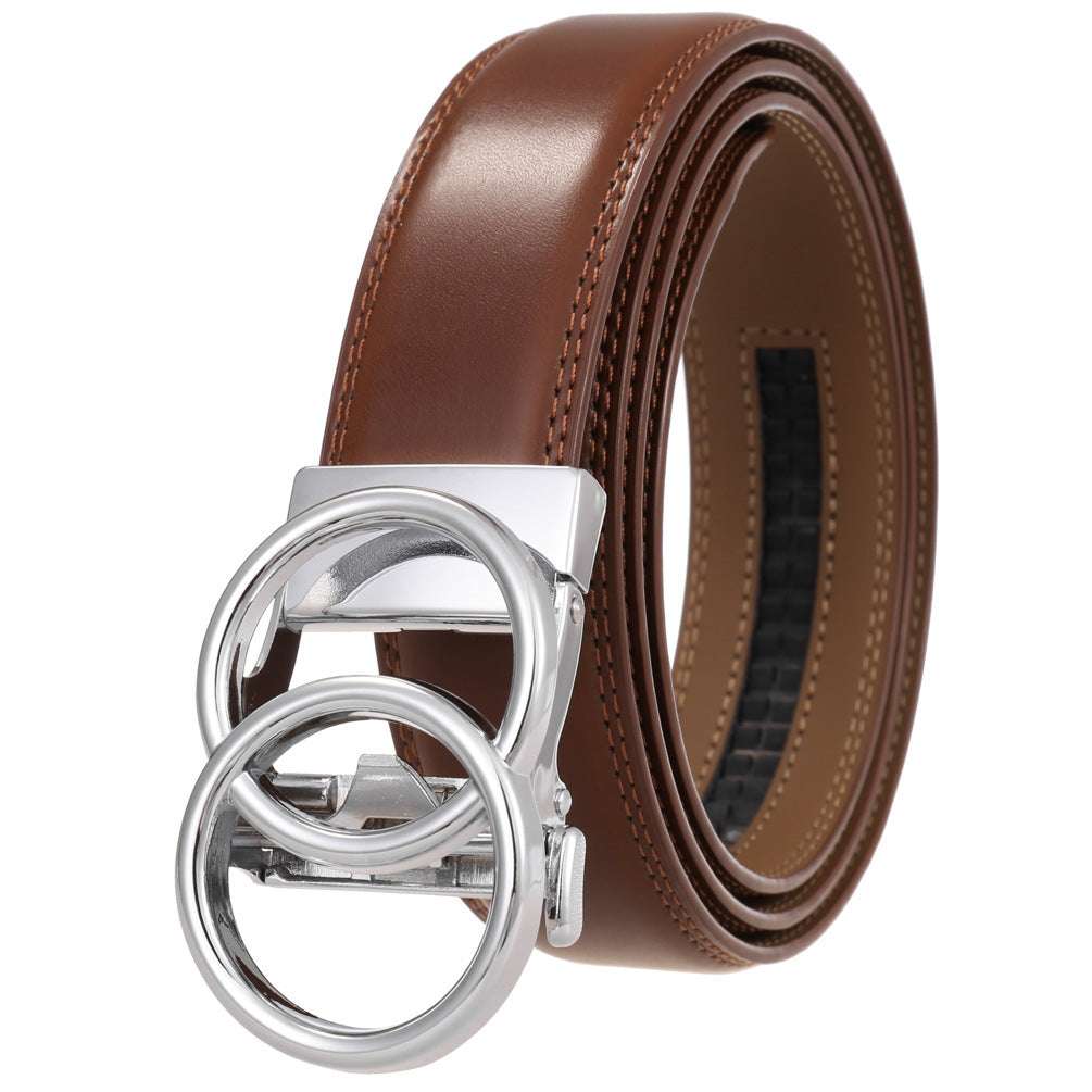 Men's Fashion Comfort Click Belt - Automatic & Cowhide Men's Fashion Comfort Click Belt | Ectron Online