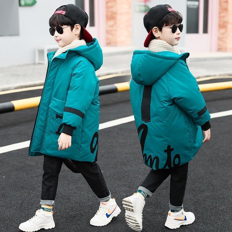 Big Kids' Thickened Mid-length Padded Jacket Winter Clothes Mid-length Padded Jacket | Ectron Online