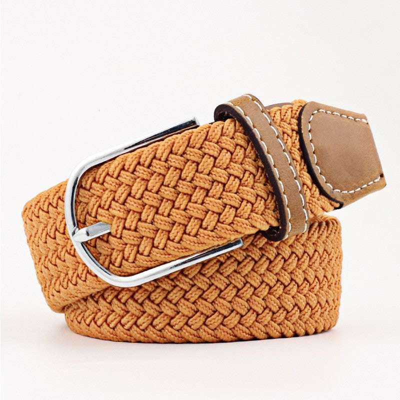 Women's Canvas Pants with Braided Belt Women's Canvas Belt Student Pants Casual | Ectron Online