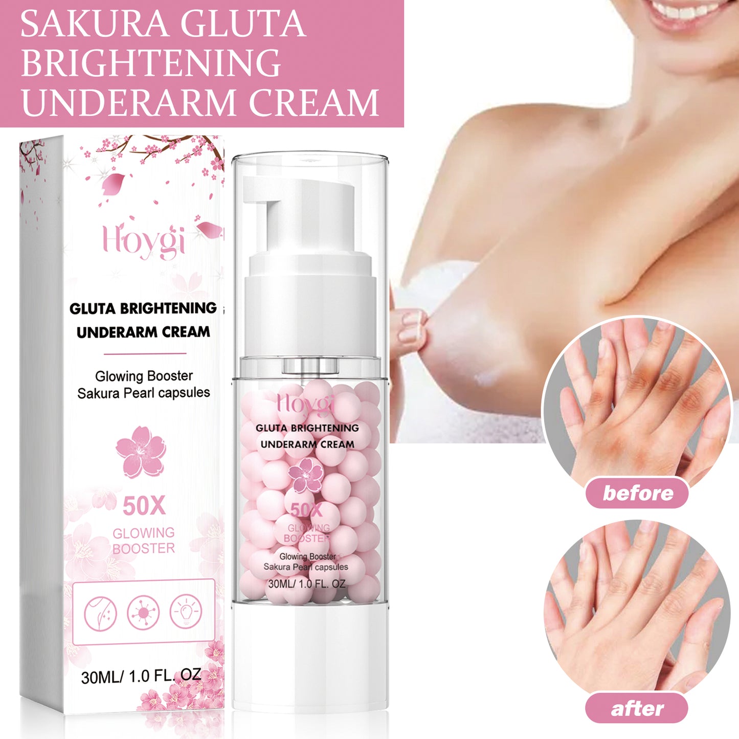Hoygi Brightening Underarm Cream