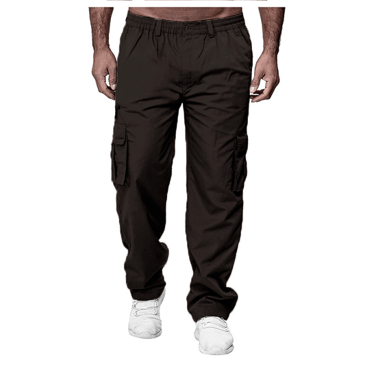 Men's Loose Straight Cargo Pants