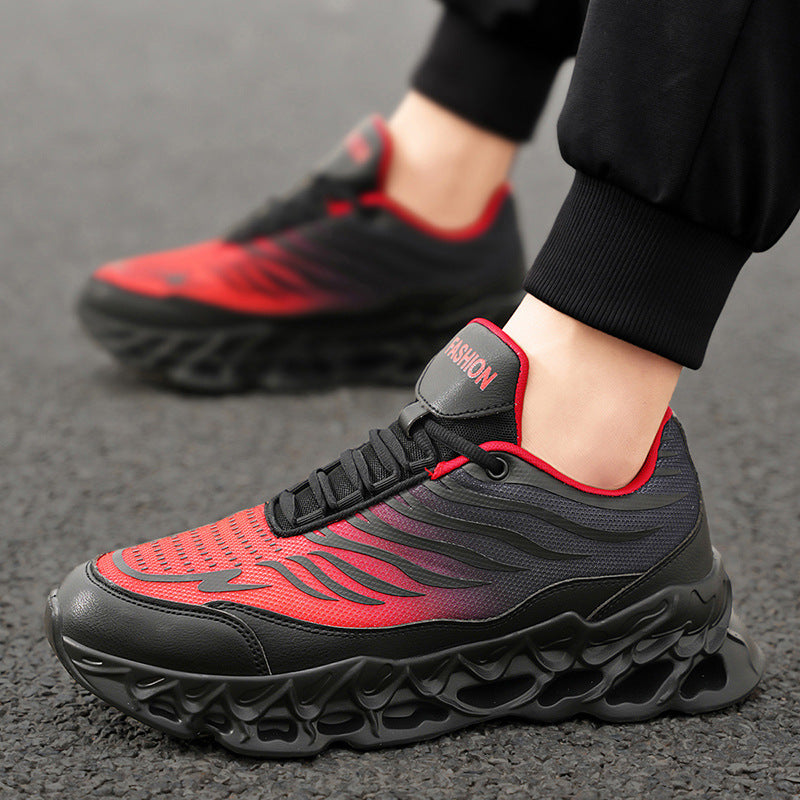 Thick-Soled Daddy Shoes for Men - Casual Sneakers Men's Lace-up Sneakers Thick-soled Daddy | Ectron Online