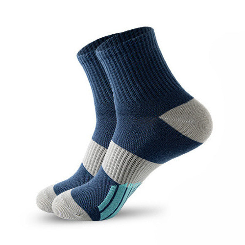 Men's Basketball Crew Socks Men's Middle Tube Socks Color Matching S | Ectron Online