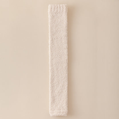 Plush Winter Warm Dual-Purpose Heel & Knee Protection Socks for Seniors