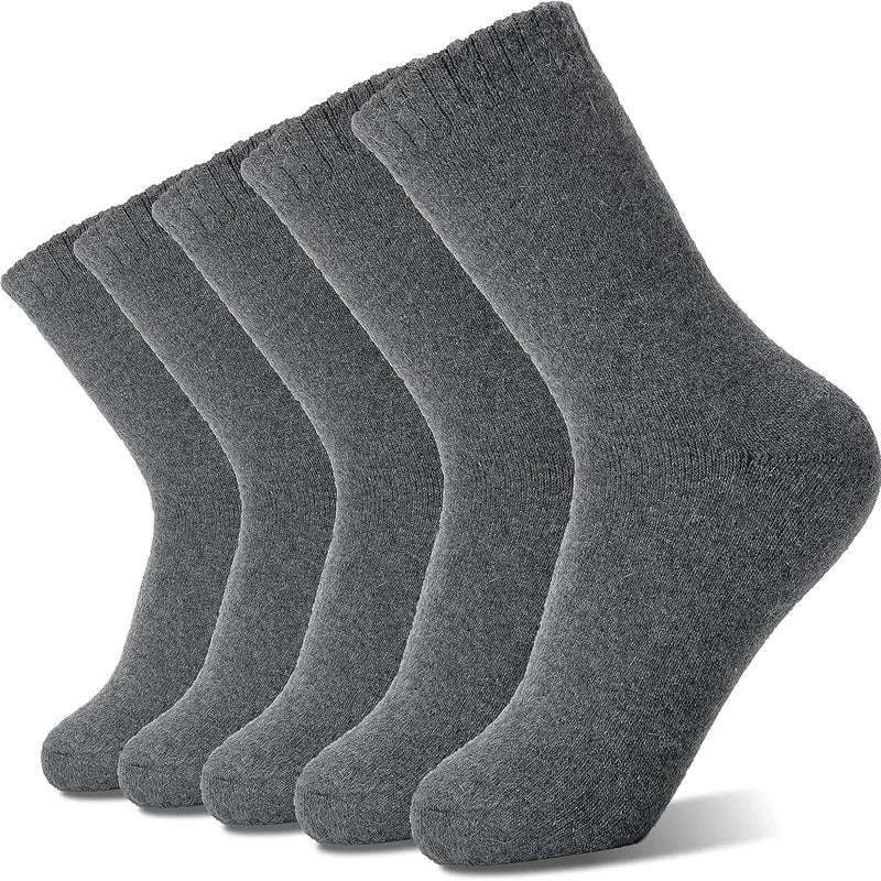 Unisex Thick Cashmere Blend Wool Tube Socks Cold-proof Warm Wool Unisex Thickened Ca | Ectron Online
