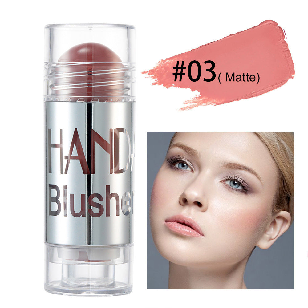 Shimmer Cheek Blusher & Highlighter Stick | Cream Bronzer Cheek Blusher Shimmer Blush Stick Face M | Ectron Online
