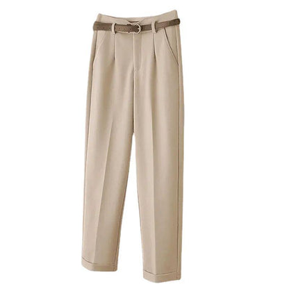 Female Slimming And Age Reducing High Waisted Casual Pants