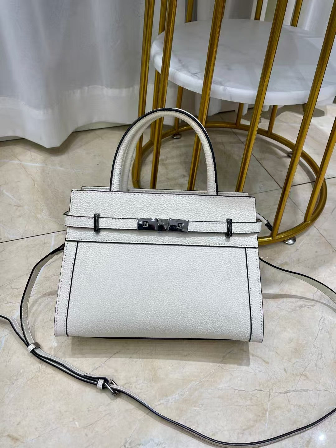 High-Grade Genuine Leather Square Bag High-Grade Small Square Genuine Leather | Ectron Online