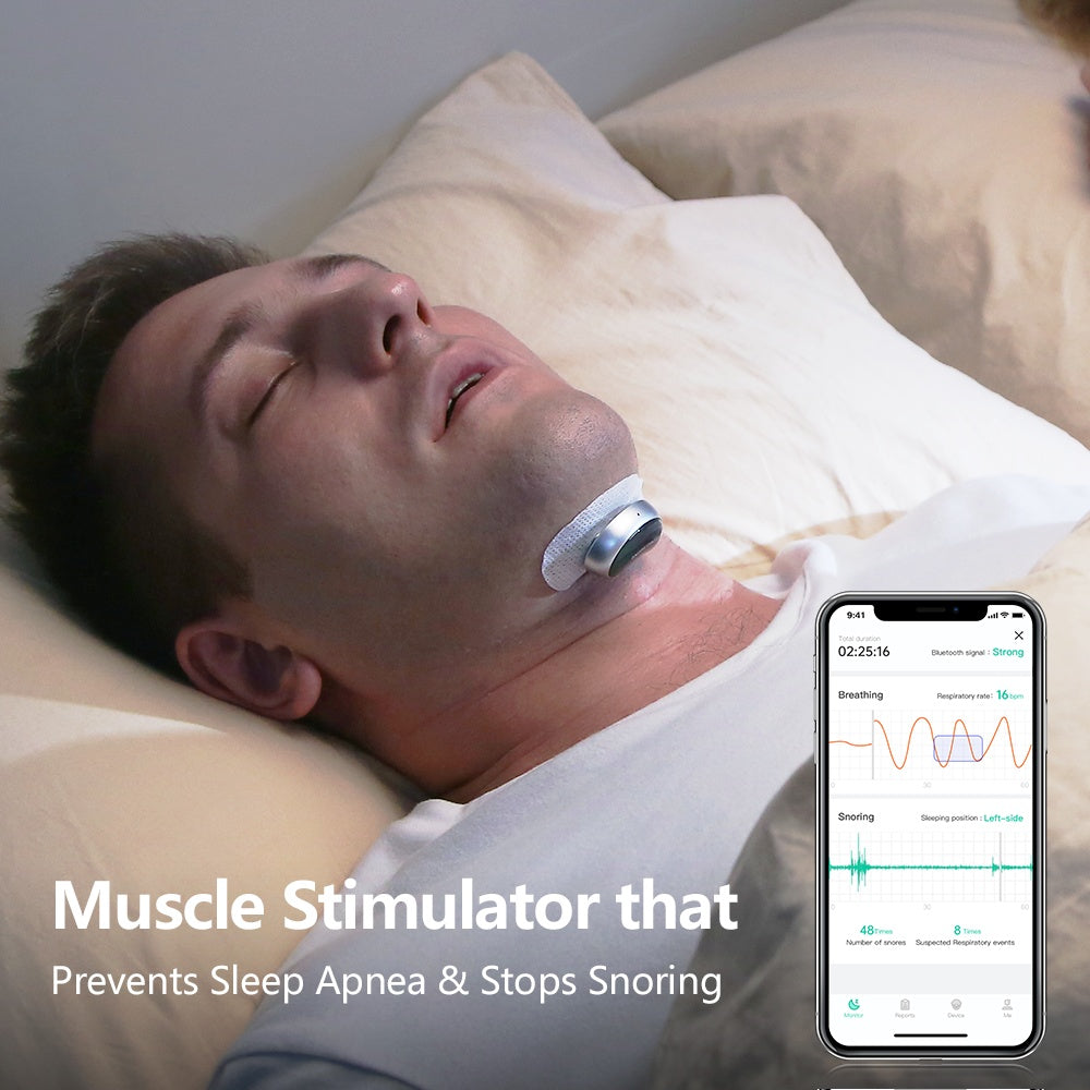 Smart Anti Snoring Device - Electronic Muscle Stimulator Pro - Sleep