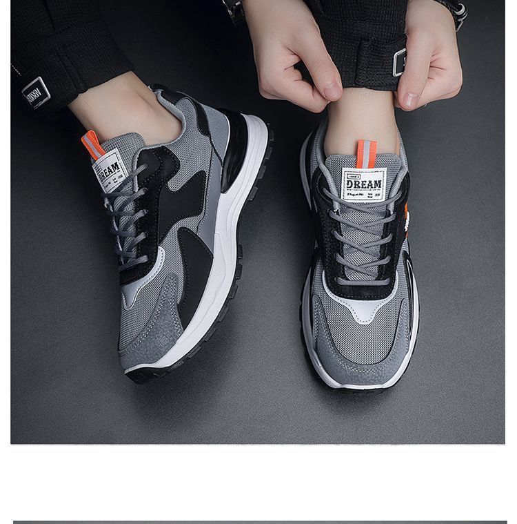 Men's Casual Mesh Sneaker Thin Breathable Running Shoes