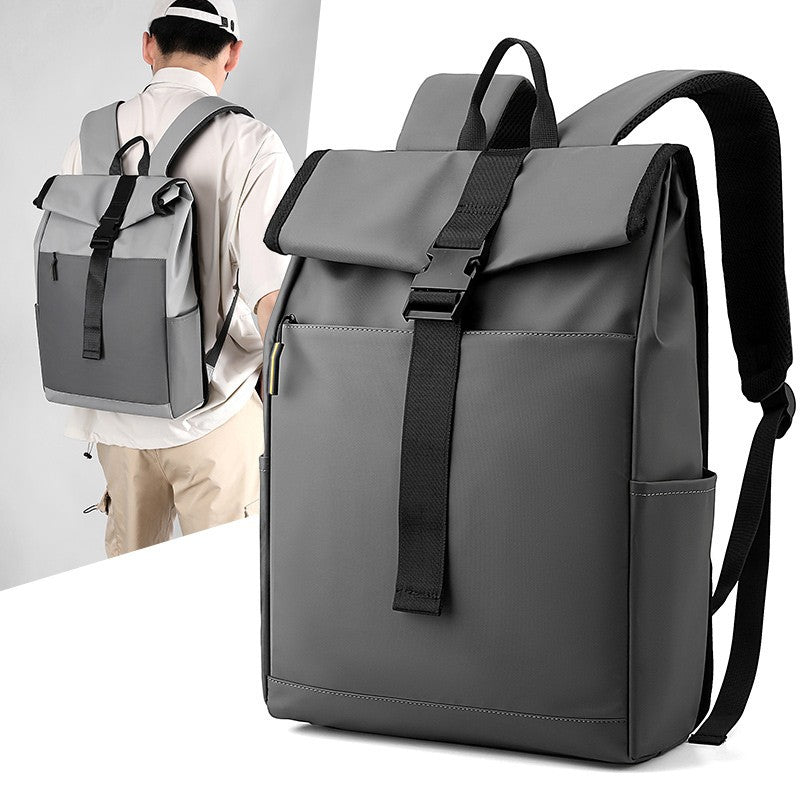 Waterproof Oxford Laptop Backpack - Casual Travel Bag for Men & Women Casual Fashion Backpack For Men Women Ne | Ectron Online
