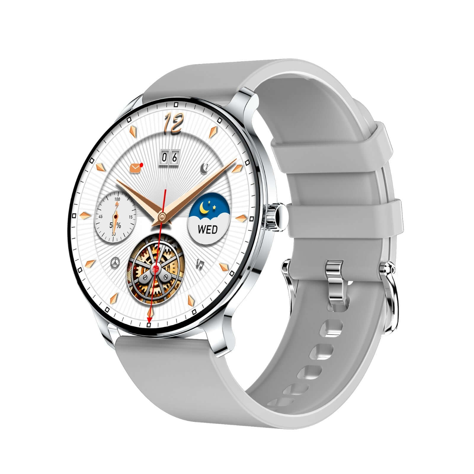Ultra Slim Smartwatch with 1.43" AMOLED Display Ultra Slim Smart Watch For Men Women, 1. | Ectron Online
