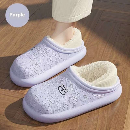Women’s Cotton Slippers – Warm Indoor Autumn & Winter Footwear Cotton Slippers Women's Autumn And Winte | Ectron Online