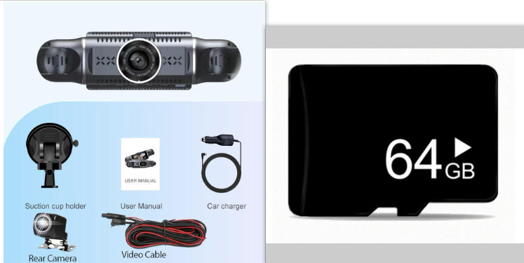 4-Way WiFi Driving Recorder – HD Night Vision & Wide Angle Four-record Wifi Driving Recorder HD Nig | Ectron Online