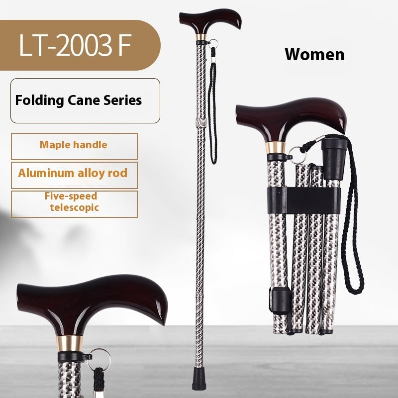 Multifunctional Non-Slip Smart Retractable Folding Cane Multifunctional Non-slip Smart Retractab | Ectron Online