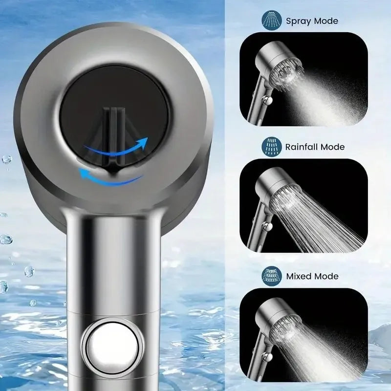 Advanced Filtration Shower System - Turbo Pressure & 5-Layer Filter Advanced Filtration Shower System - Turb | Ectron Online