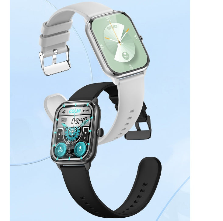 Full Screen Exercise Smartwatch - Heart Rate Meter & Music Playback