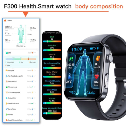 Bluetooth Call Smart Watch - 24/7 Health & Fitness Tracker Smart Watch For Men Women Healthy Mornit | Ectron Online