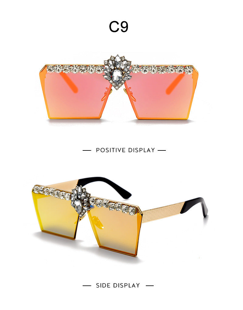 Sunglasses Ladies Fashion Glasses Square Sunglasses