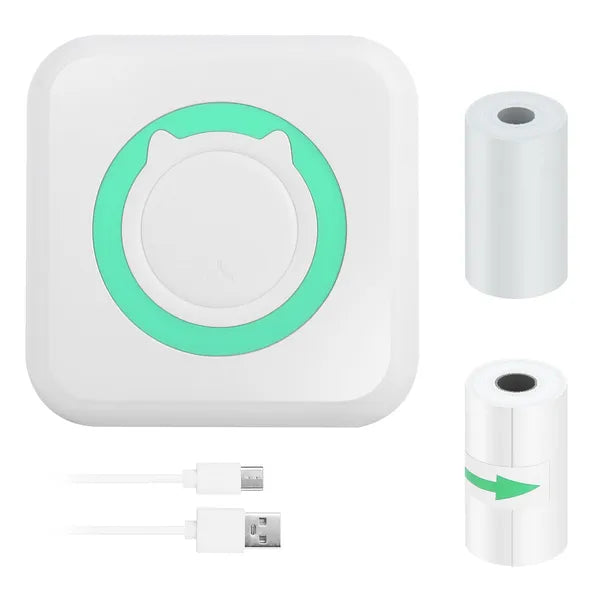 Pocket Wireless Thermal Printer | Portable Inkless Mini Sticker Maker