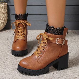 Korean Style Plus Size Short Boots - Fall/Winter Fashion Fall Winter Fashion Korean Style Plus Si | Ectron Online