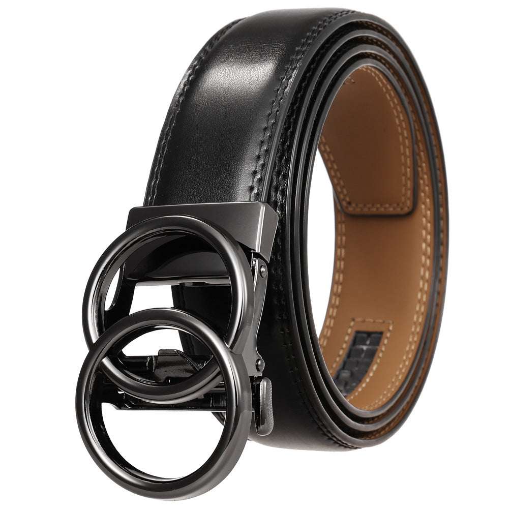 Men's Fashion Comfort Click Belt - Automatic & Cowhide Men's Fashion Comfort Click Belt | Ectron Online