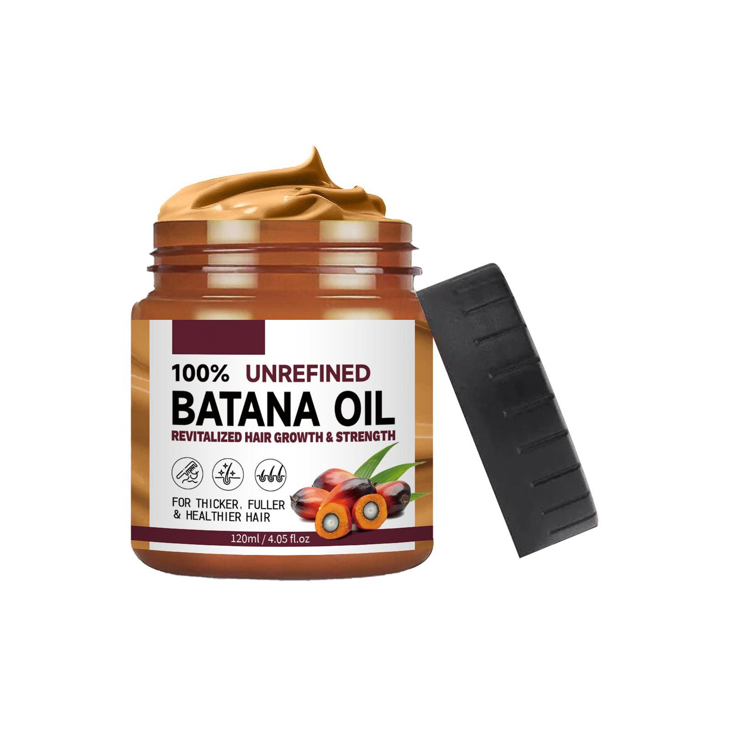 Raw Batana Oil from Honduras - Natural Hair Growth & Repair Treatment