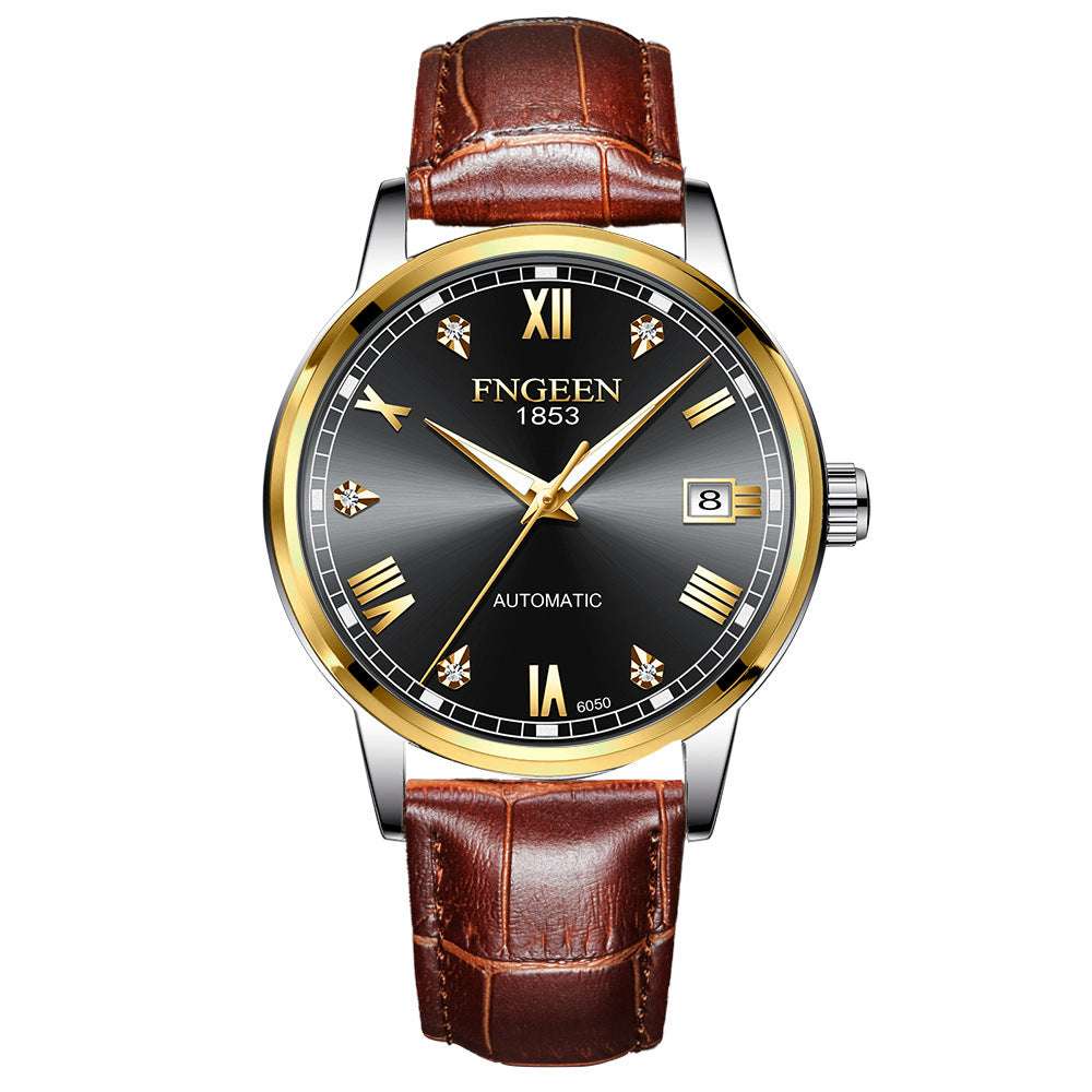 Automatic Mechanical Watch – Waterproof, Luminous Steel Strap Watches | Ectron Online