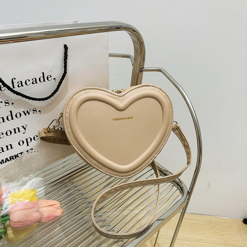 Fashion Heart Shaped Shoulder Messenger Bag Fashion Heart Shaped Shoulder Messenger | Ectron Online