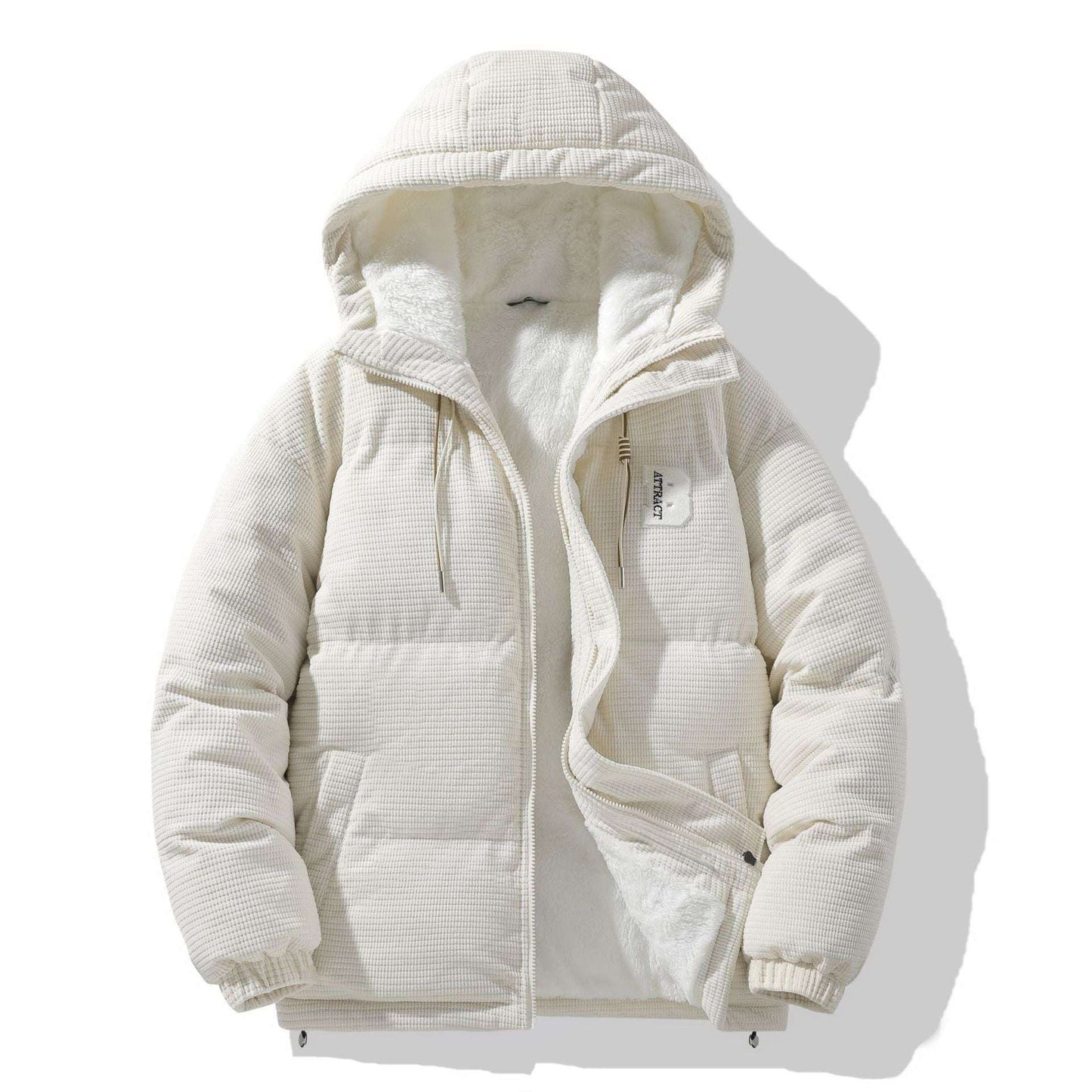 Winter Lambskin Fashion Men's Cotton Clothes