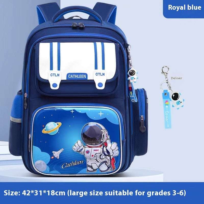 Kids Astronaut Cartoon Backpack | Lightweight Waterproof School Bag Student Waterproof And Lightweight Astro | Ectron Online