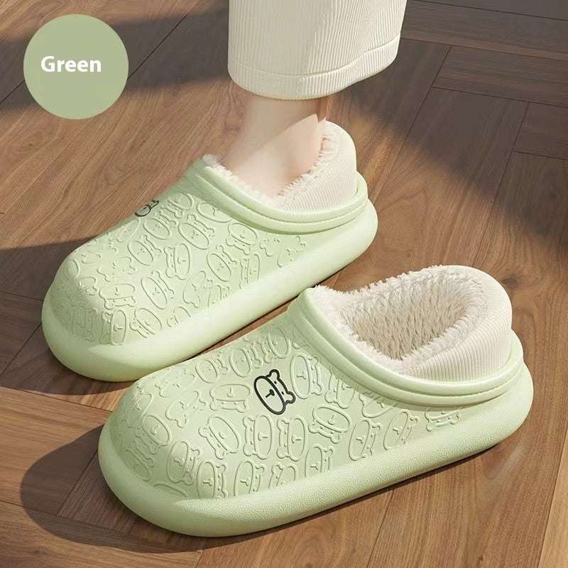 Women’s Cotton Slippers – Warm Indoor Autumn & Winter Footwear Cotton Slippers Women's Autumn And Winte | Ectron Online