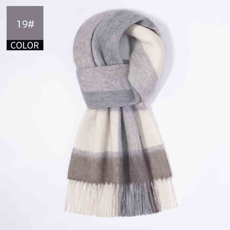 New Men's Cashmere Scarf Winter New Men's Cashmere Scarf | Ectron Online
