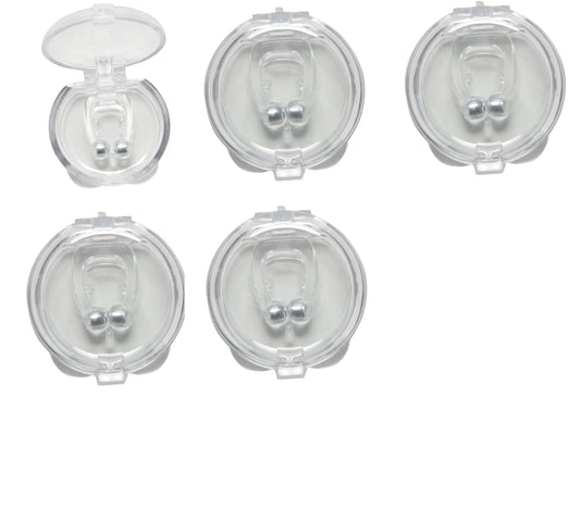 Silicone Magnetic Anti Snore Stop Snoring Nose Clip Sleep Tray Sleeping Aid Apnea Guard Night Device - Ectron Online