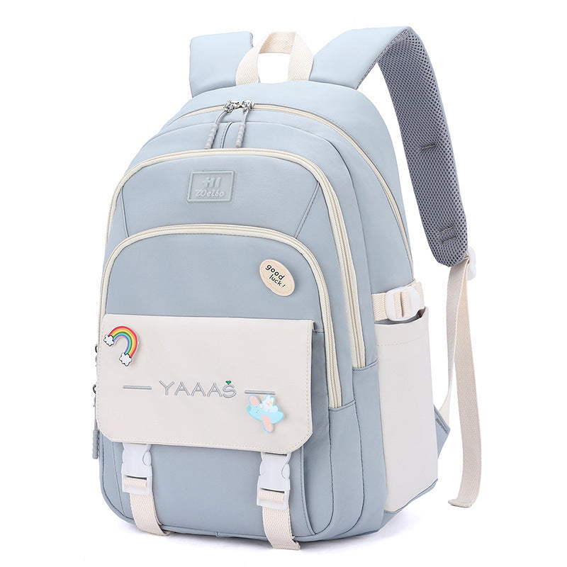 Oxford Cloth School Backpack | Waterproof Fashion Bag for Teens Oxford Cloth Waterproof Leisure Fashion | Ectron Online