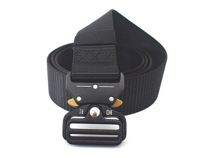 Cobra Buckle Tactical Belt with a robust buckle and durable fabric for reliable performance in demanding situations.