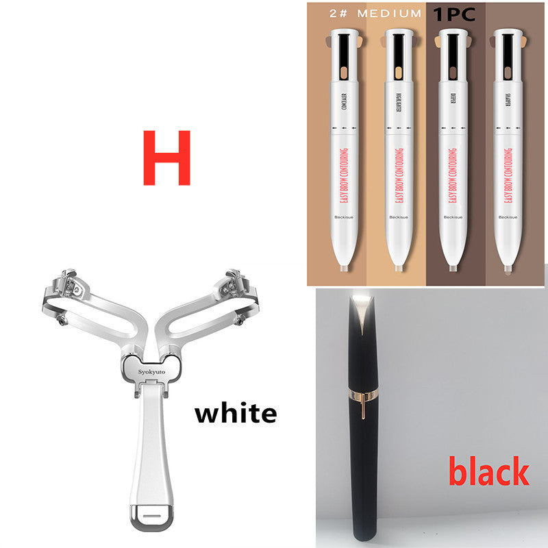 3-in-1 Foldable Eyebrow Shaping Set – Adjustable Stencils Kit Eyebrow Shaping Set 3 In 1 Foldable Adju | Ectron Online