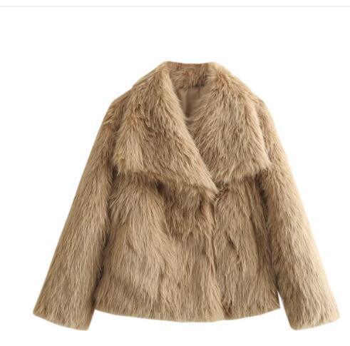 Fashion Plush Outwear Winter Plush Coat | Ectron Online