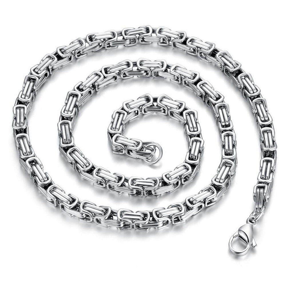 Stainless Steel Punk Necklace Necklace | Ectron Online
