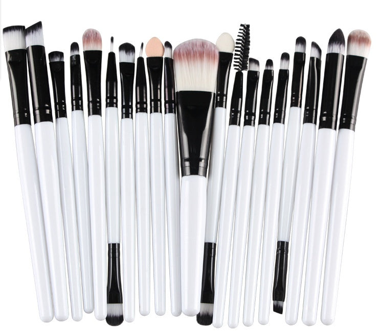 Makeup Brush Set: Powder, Blush & Eyeshadow Brushes Makeup brush set loose powder brush blus | Ectron Online