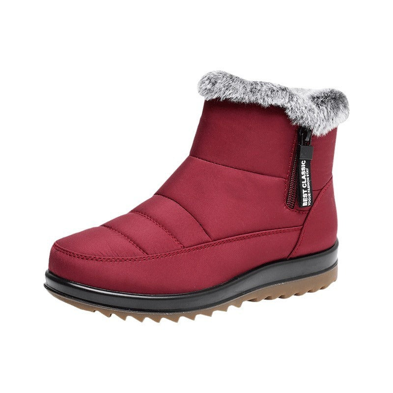 Winter Snow Boot With Side Zipper Winter Snow Boot With Side Zipper Fashio | Ectron Online