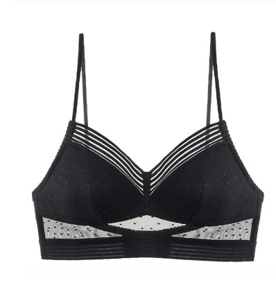 Backless Invisible Lace Bra – Push-Up Wedding Bralette Backless Bra Invisible Bralette Thin Lac | Ectron Online